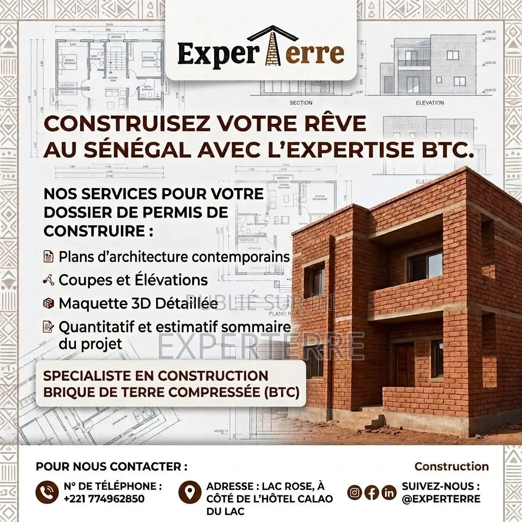 Construction De Projets Architecturaux Clé en Main en BTC