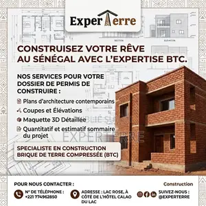 Construction De Projets Architecturaux Clé en Main en BTC