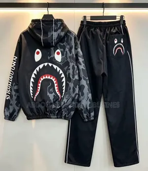 Ensemble Bape Pantalon Capuche Toile Disponible