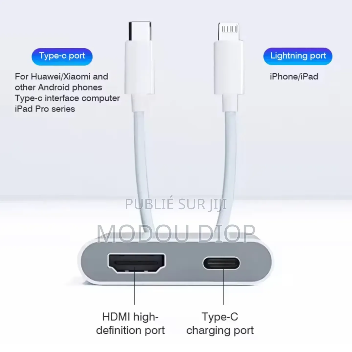 Adaptateur Lecteur HDMI Et Type-C