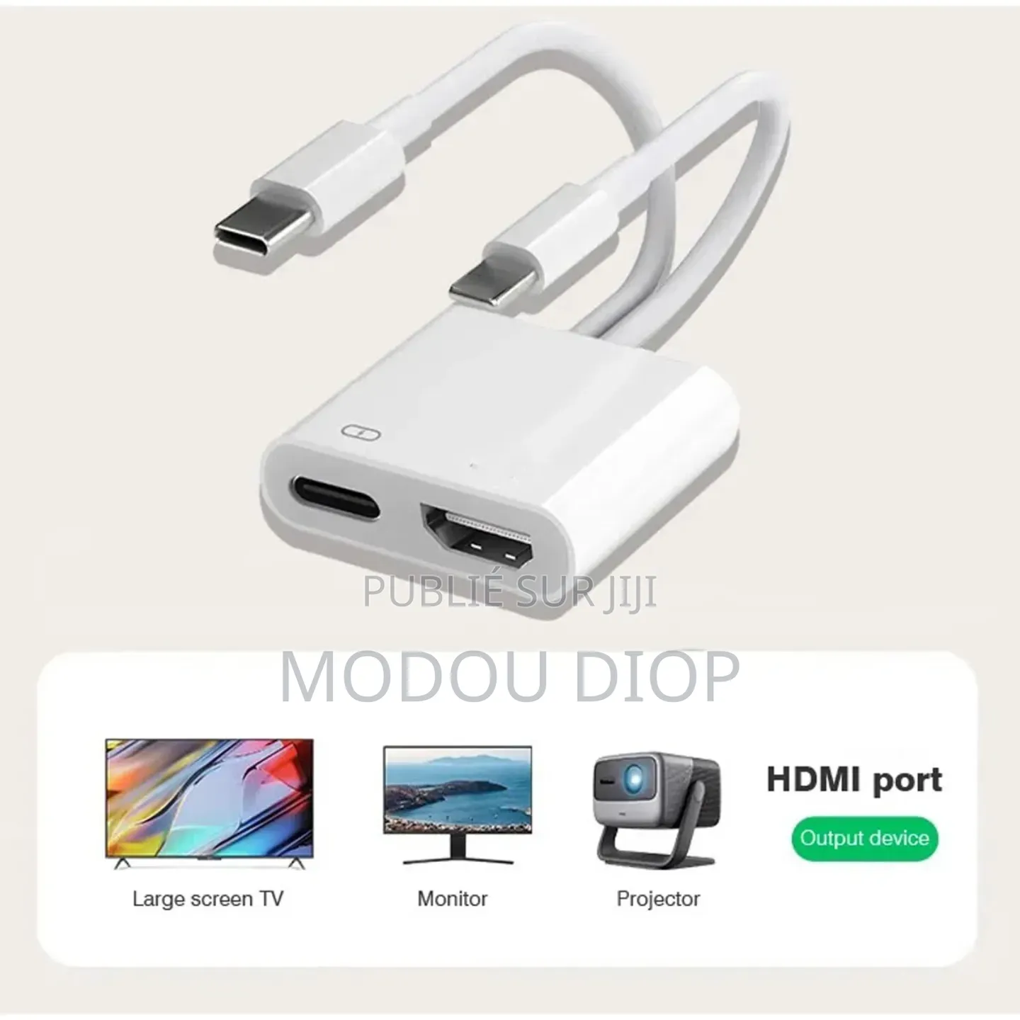 Adaptateur Lecteur HDMI Et Type-C