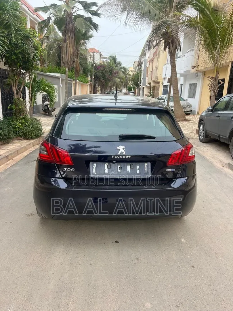 Peugeot 308 2016 Noir