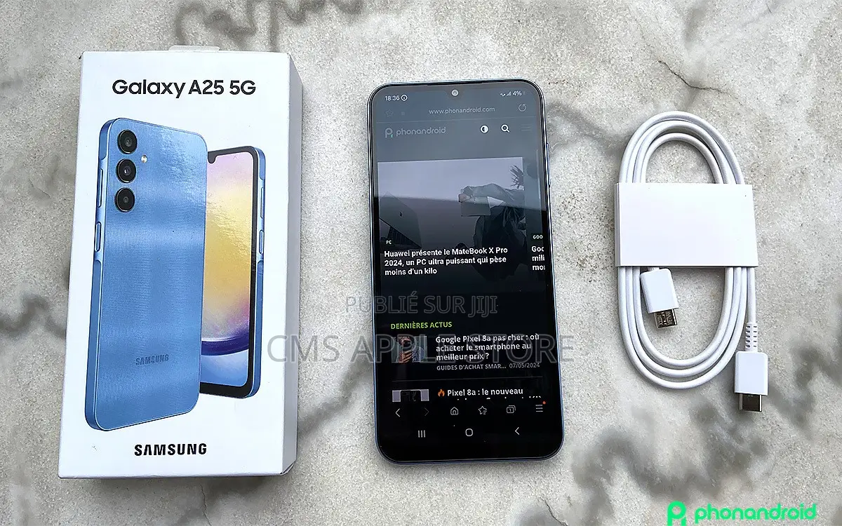Nouveau Samsung Galaxy A25 128 GB Bleu