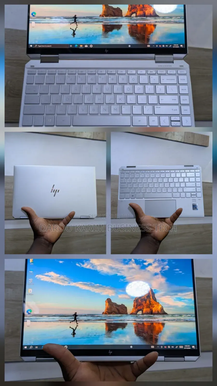 Nouveau Ordinateur portable HP Spectre X360 8GB Intel Core i5 SSD 512GB