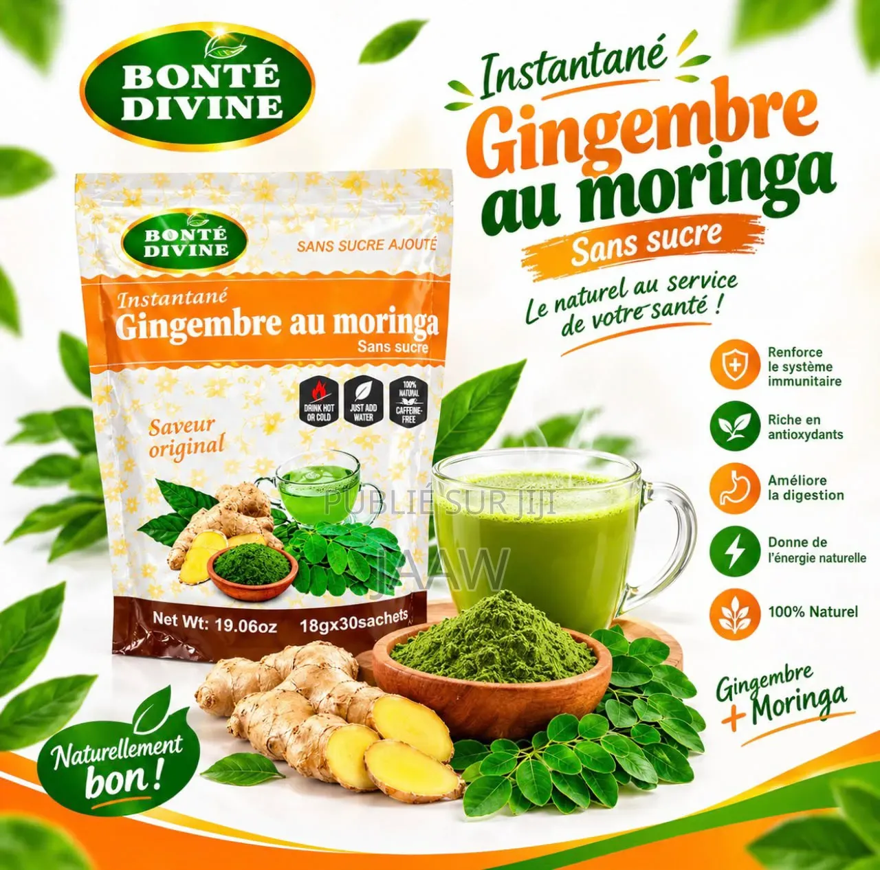 Gingembre Au Moringa
