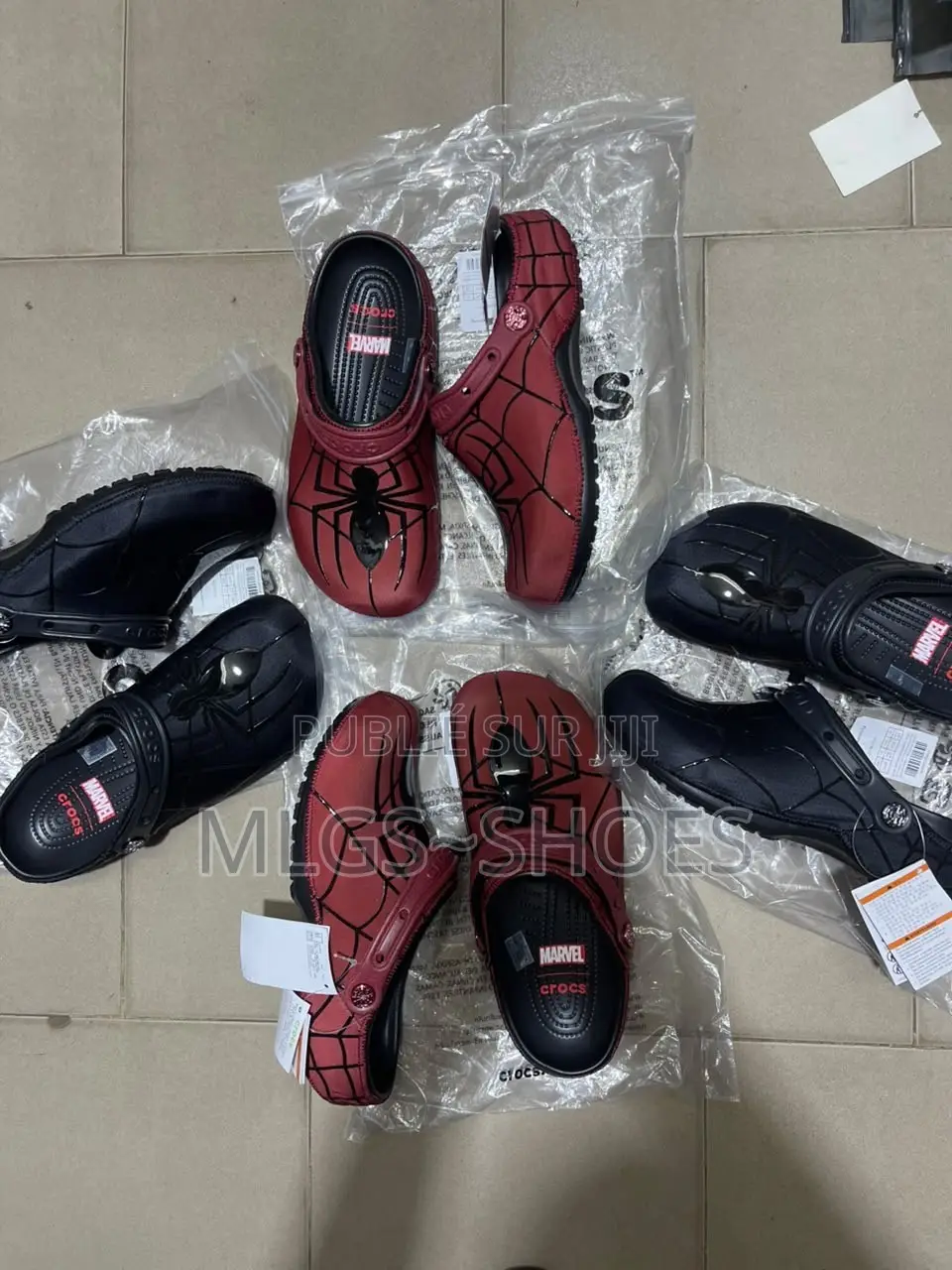 Crocs Spiderman