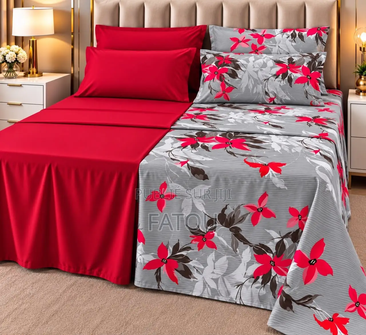 Draps 6 Pièces Disponible À 10000