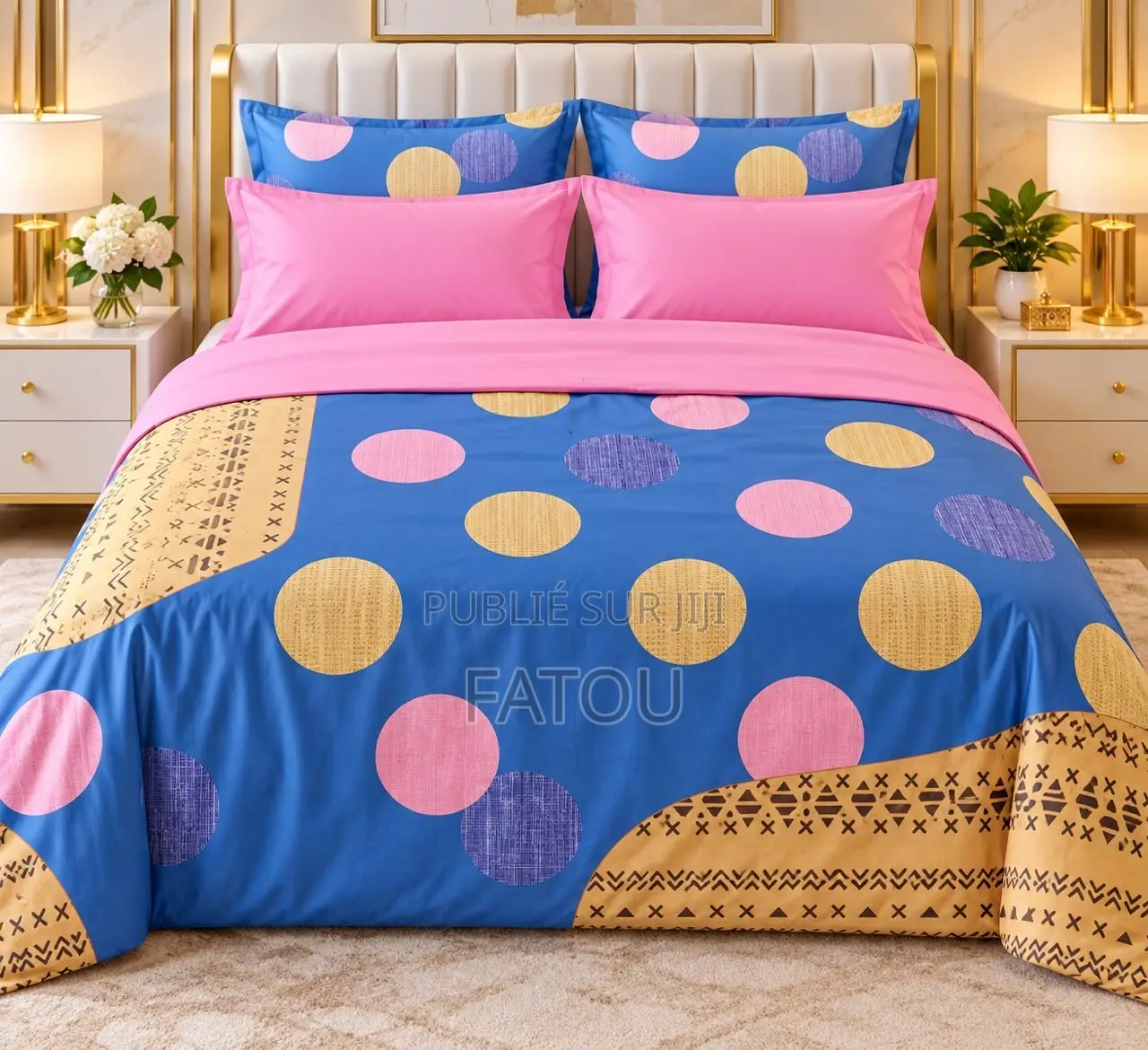 Draps 6 Pièces Disponible À 10000