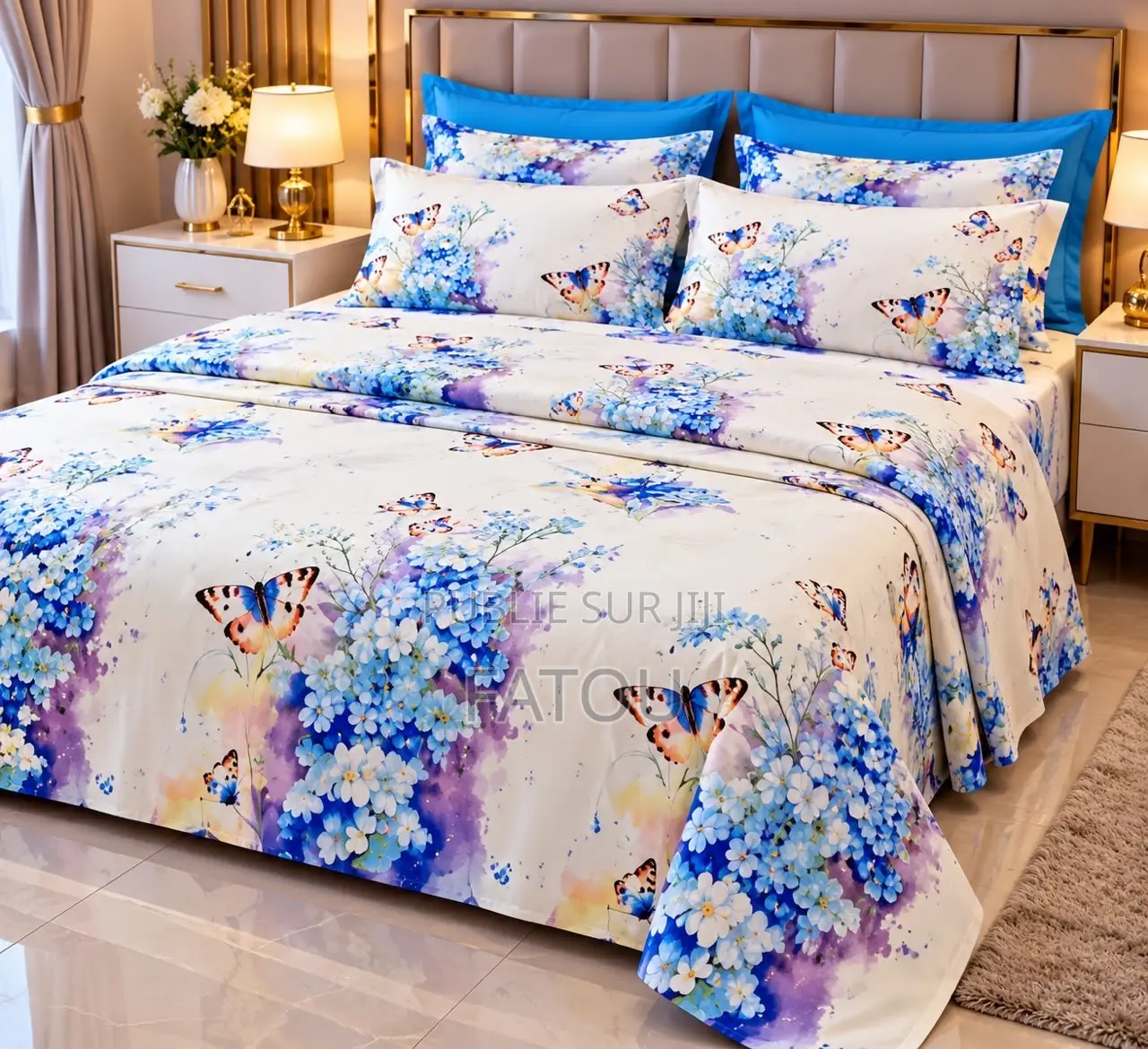 Draps 6 Pièces Disponible À 10000