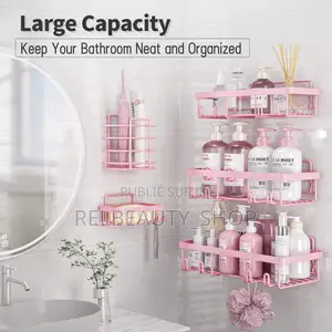 Ensemble 5 Pièces De Rangements Pour Salle De Bain