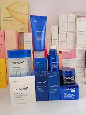 Medicube Gamme Soins Visage Zero Pore Et One Day Cream/Exosome Shot.