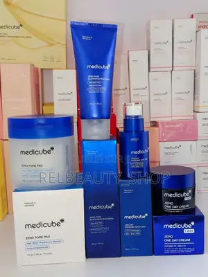 Medicube Gamme Soins Visage Zero Pore Et One Day Cream/Exosome Shot.