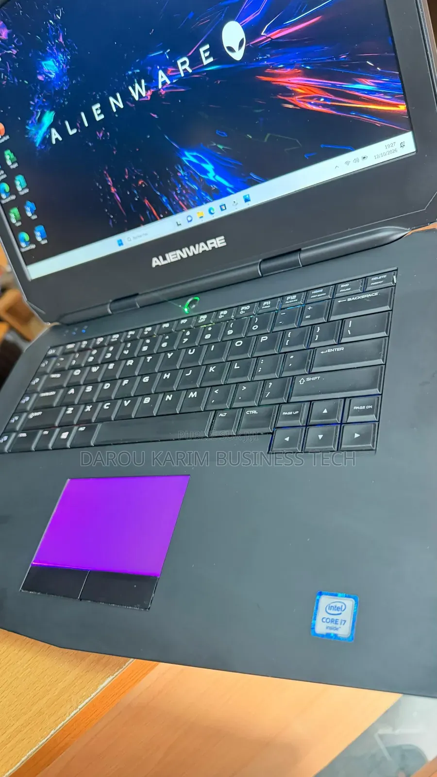 Nouveau Ordinateur portable Dell 16GB Intel Core i7 HDD+SSD 750GB