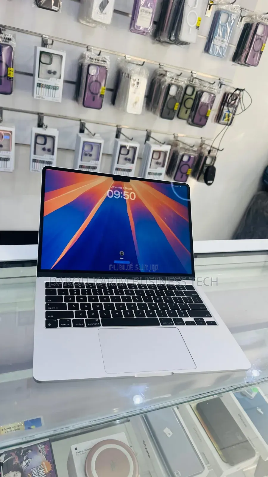 Nouveau Apple MacBook Air 2022 M2 8GB Apple M2 SSD 512GB