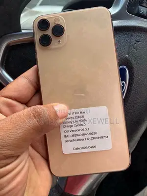 Nouveau Apple iPhone 11 Pro Max 256 GB Doré