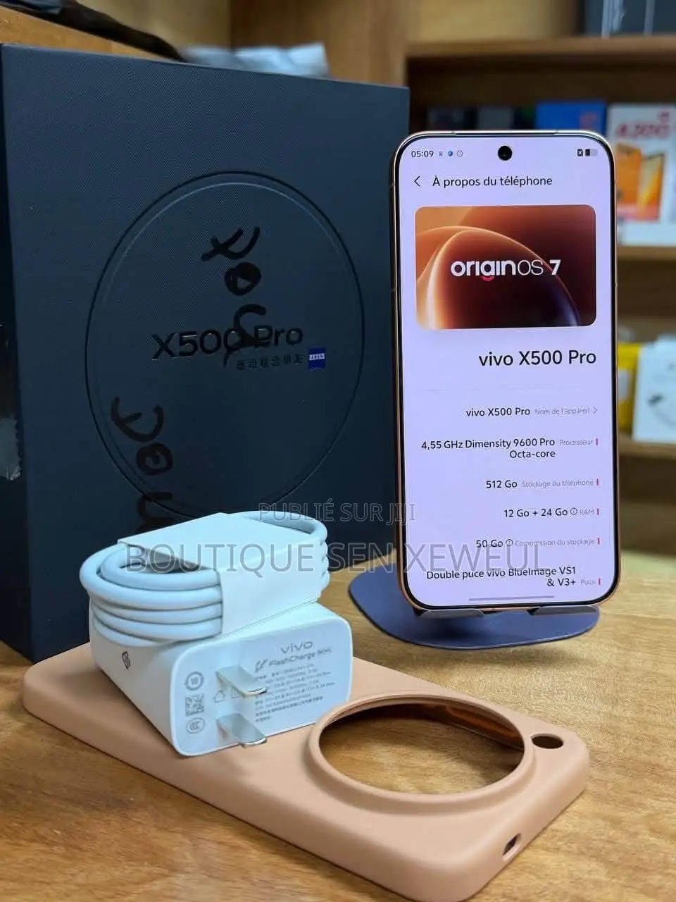 Nouveau Vivo X500 Pro 512 GB Orange