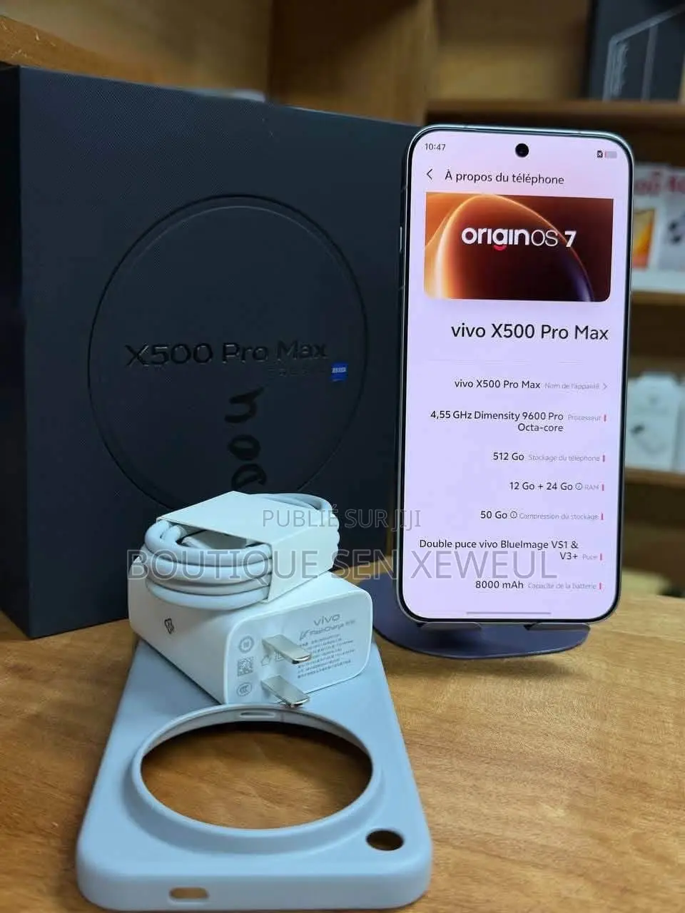 Nouveau Vivo X500 Pro Max 512 GB Gris