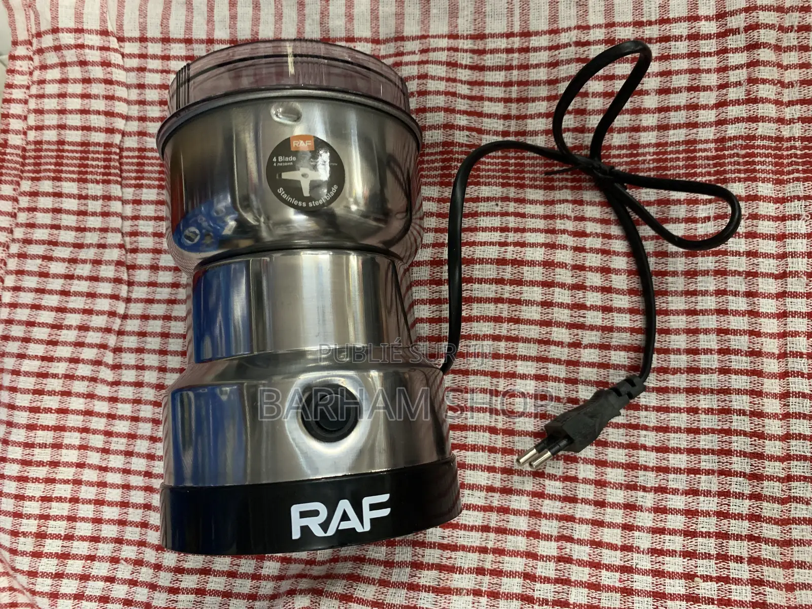 Moulin Électrique Épices Et Café RAF