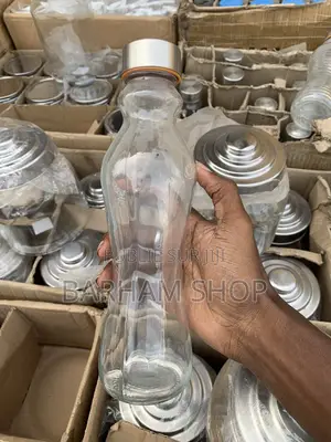 Bouteille d'Eau en Verre 500 Ml Réutilisable
