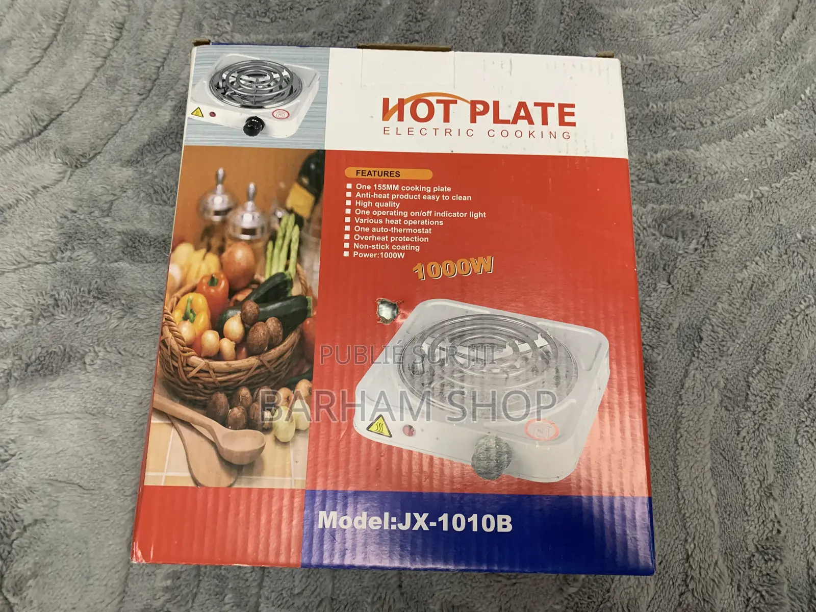 Réchaud Électrique 1 Plaque 1000W