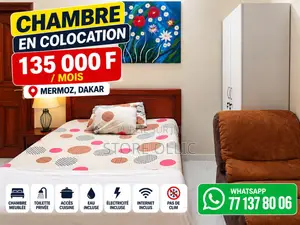 Meublé Studio dans Mermoz Sacré-Cœur à Louer