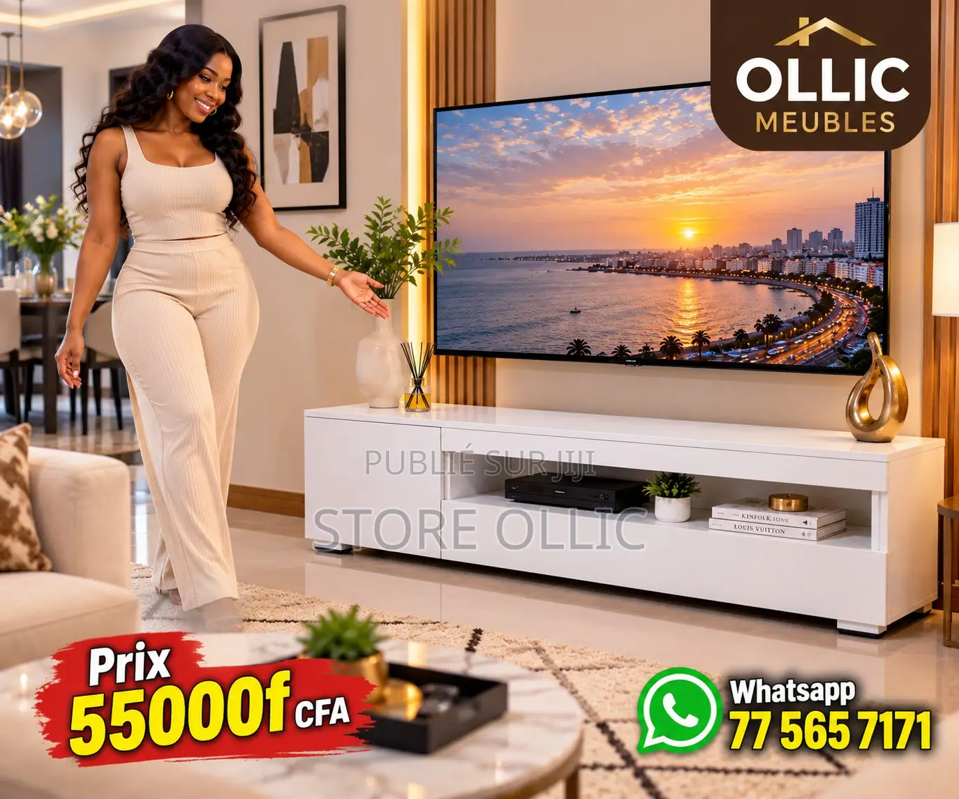Meuble TV 120 Cm : Enfin La Solution Pour Votre Petit Salon