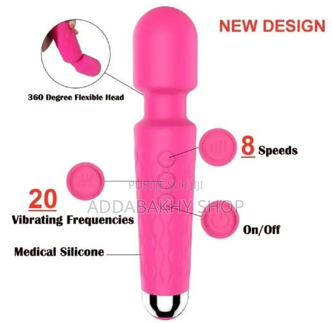 Vibromasseur Femme 20 Vitesses Stimulateur Ajustable Clitoris