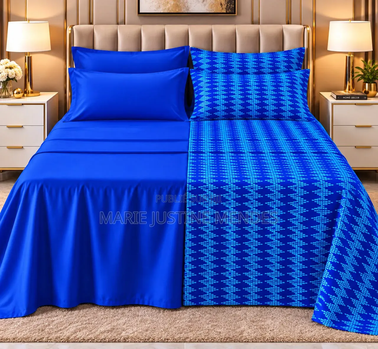 Draps 6 Pièces Motifs Thioub