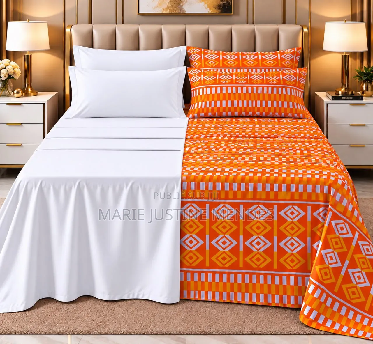 Draps 6 Pièces Motifs Thioub