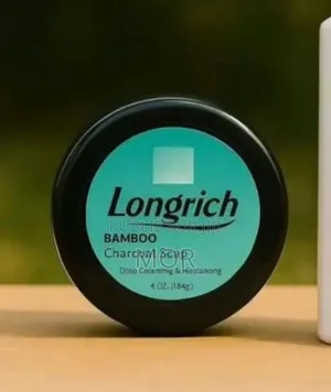 ✨ Savon Noir Au Charbon De Bambou Longrich ✨