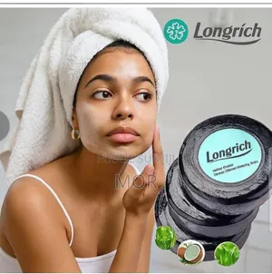 ✨ Savon Noir Au Charbon De Bambou Longrich ✨