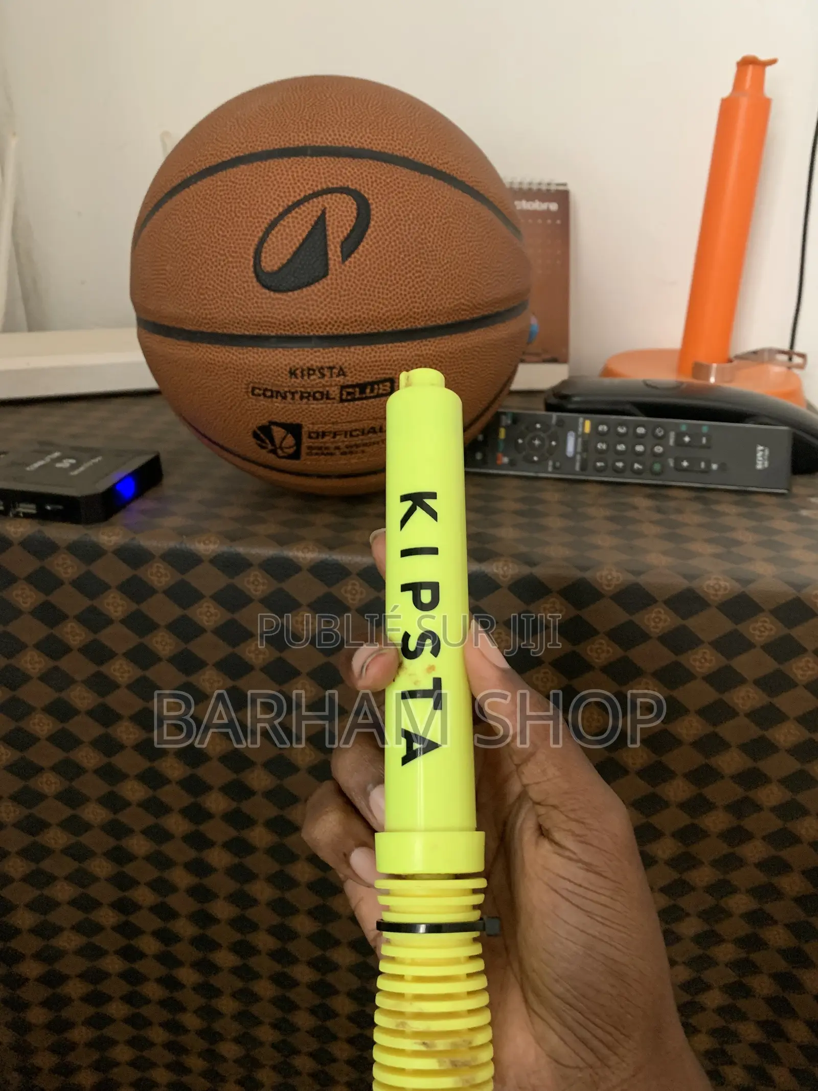 Ballon De Basket À Vider Avec Pompe
