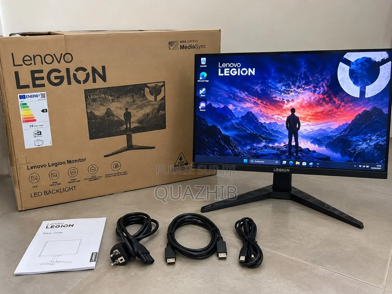 Moniteur Lenovo Legion 24 Pouces – Neuf Scellé