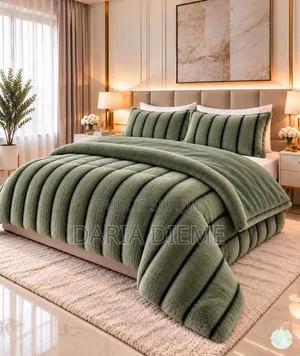 Drap Couette Fourrure 3 Pièces