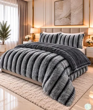 Drap Couette Fourrure 3 Pièces