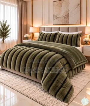Drap Couette Fourrure 3 Pièces