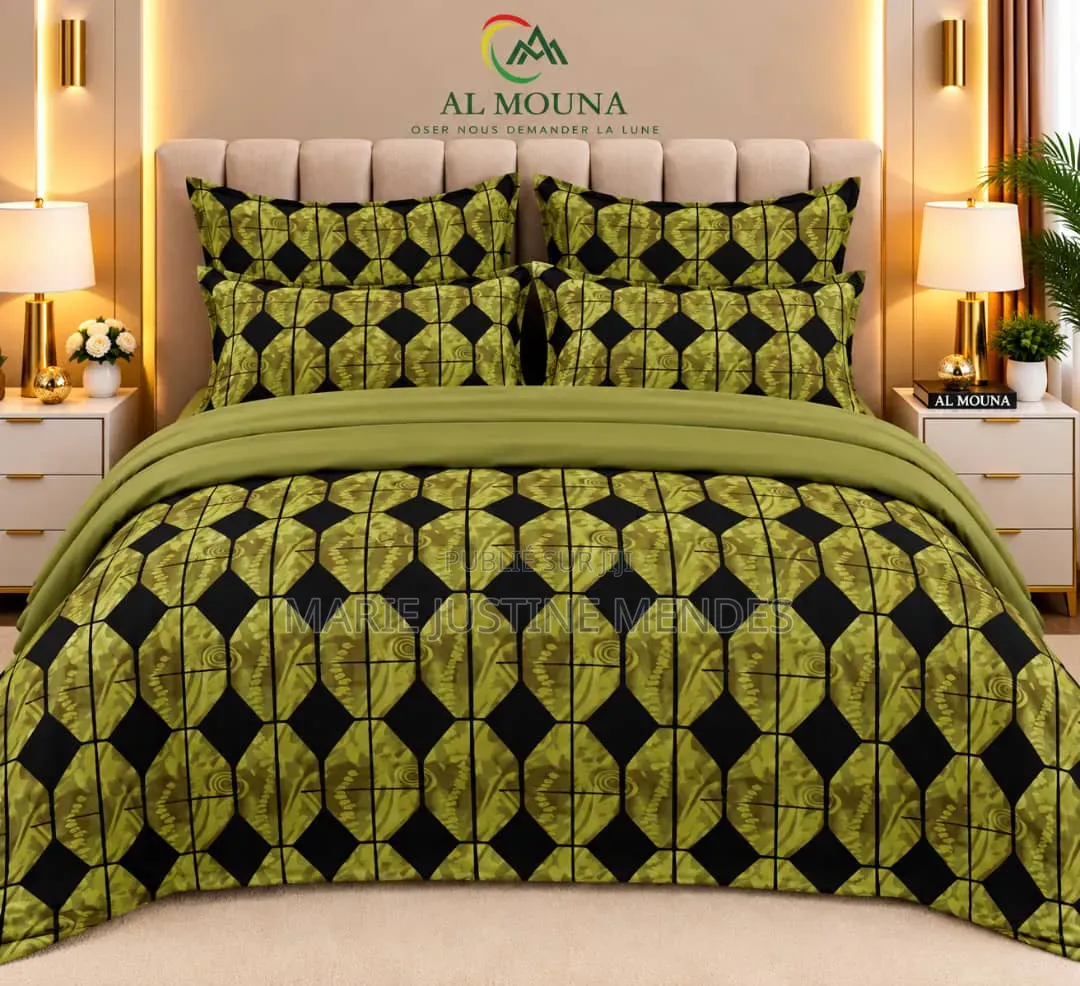 Draps 6 Pièces Motifs Thioub