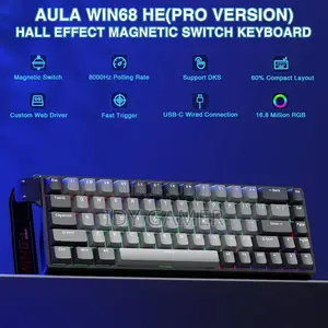 Clavier Magnetique Aula Win68he Pro