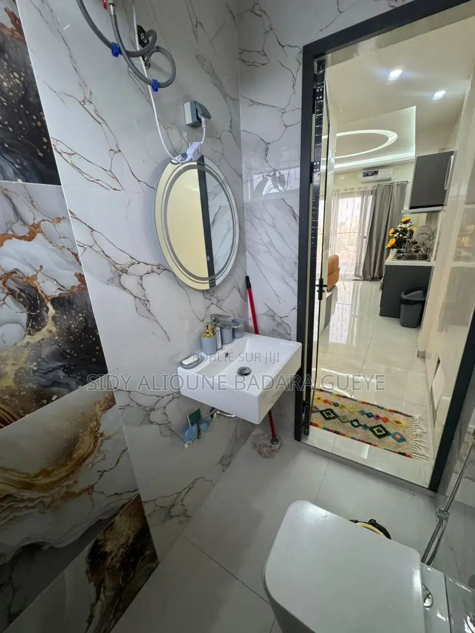 Meublé 1chbre Studio dans Serigne Salih, Mermoz Sacré-Cœur à Louer
