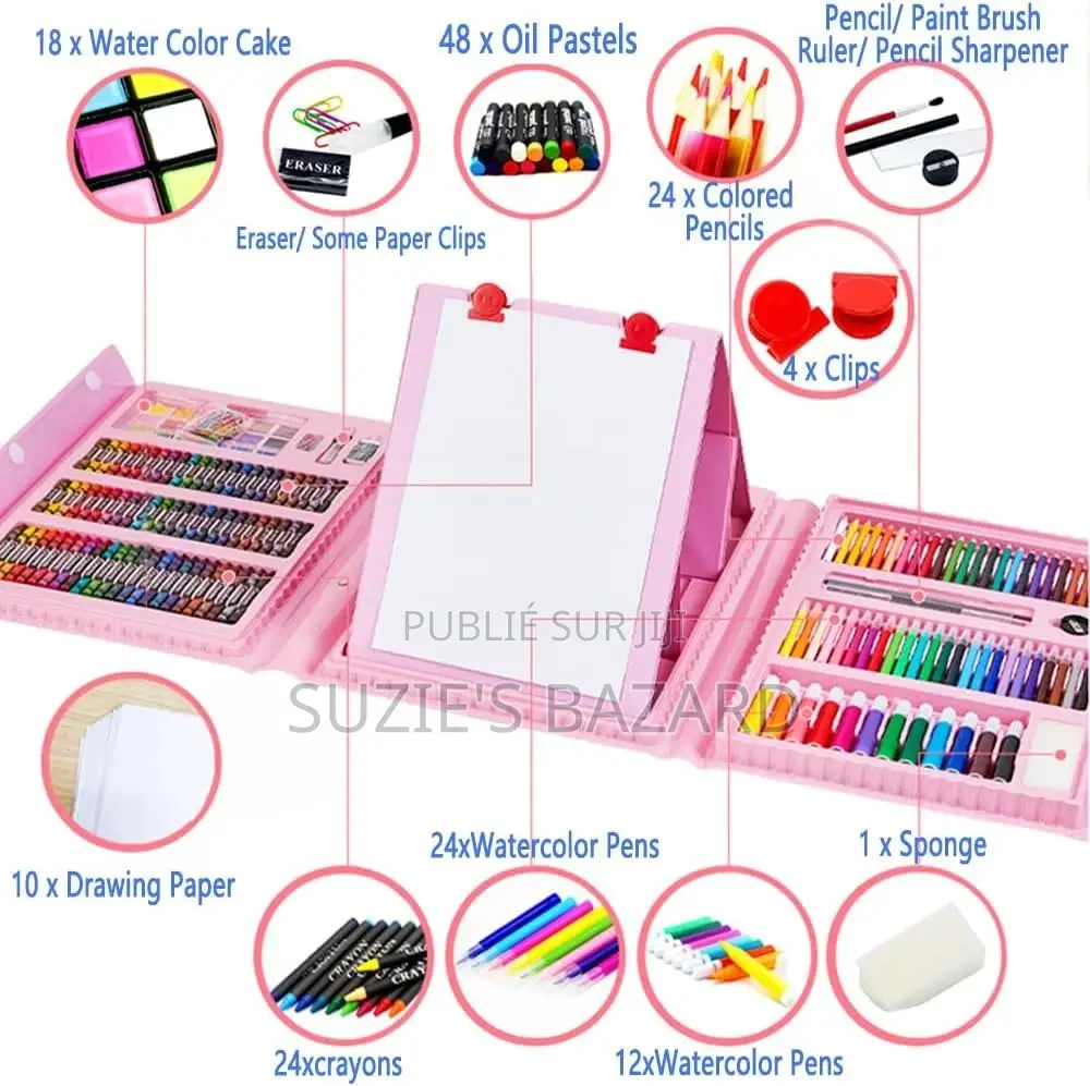 Coffret Pour Dessin Et Peinture208 Piéces