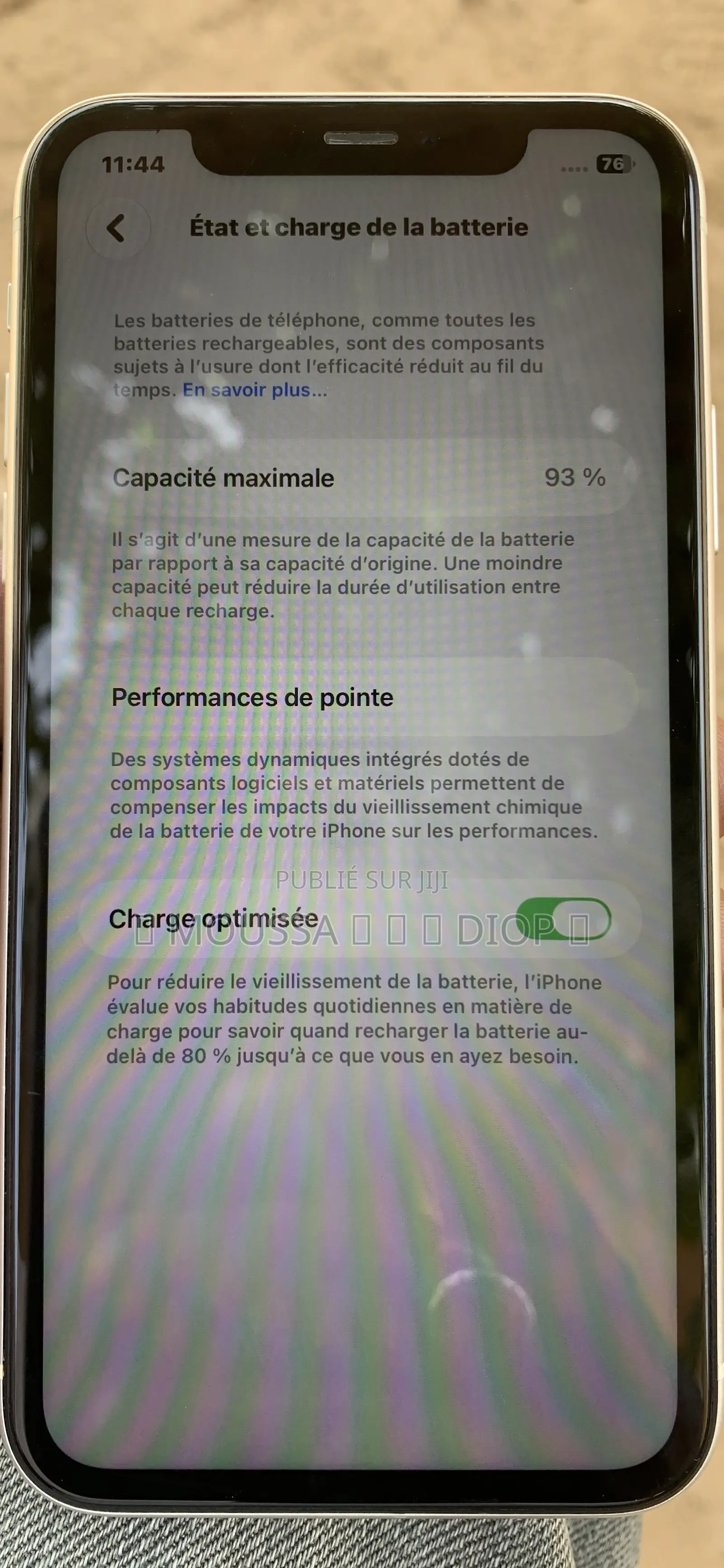 Nouveau Apple iPhone 11 128 GB Blanc