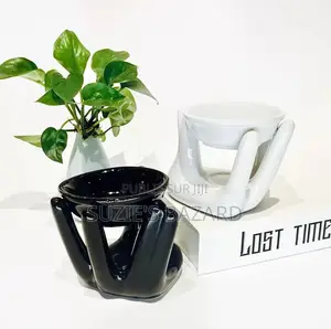 Brûleur d'Encens en Céramique Diffuseur d'Aromathérapie Design «main »