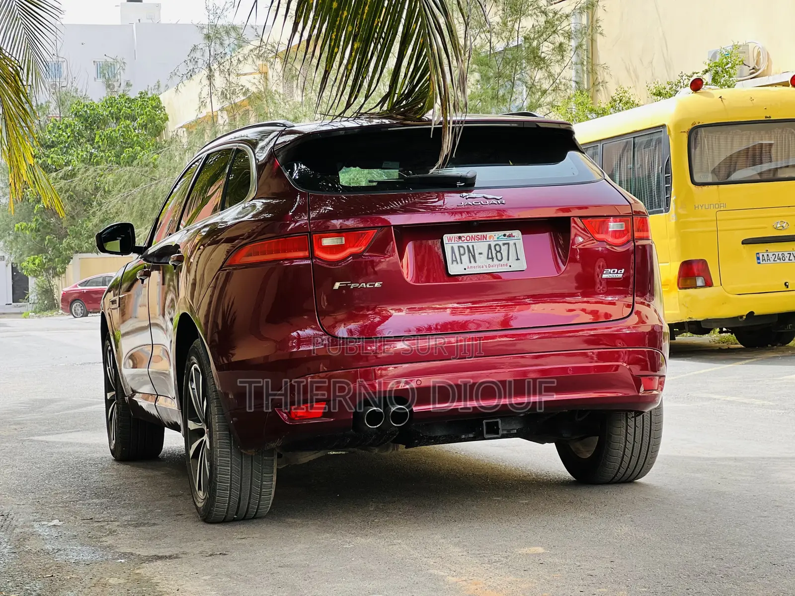 Jaguar F-Pace 2017 Rouge