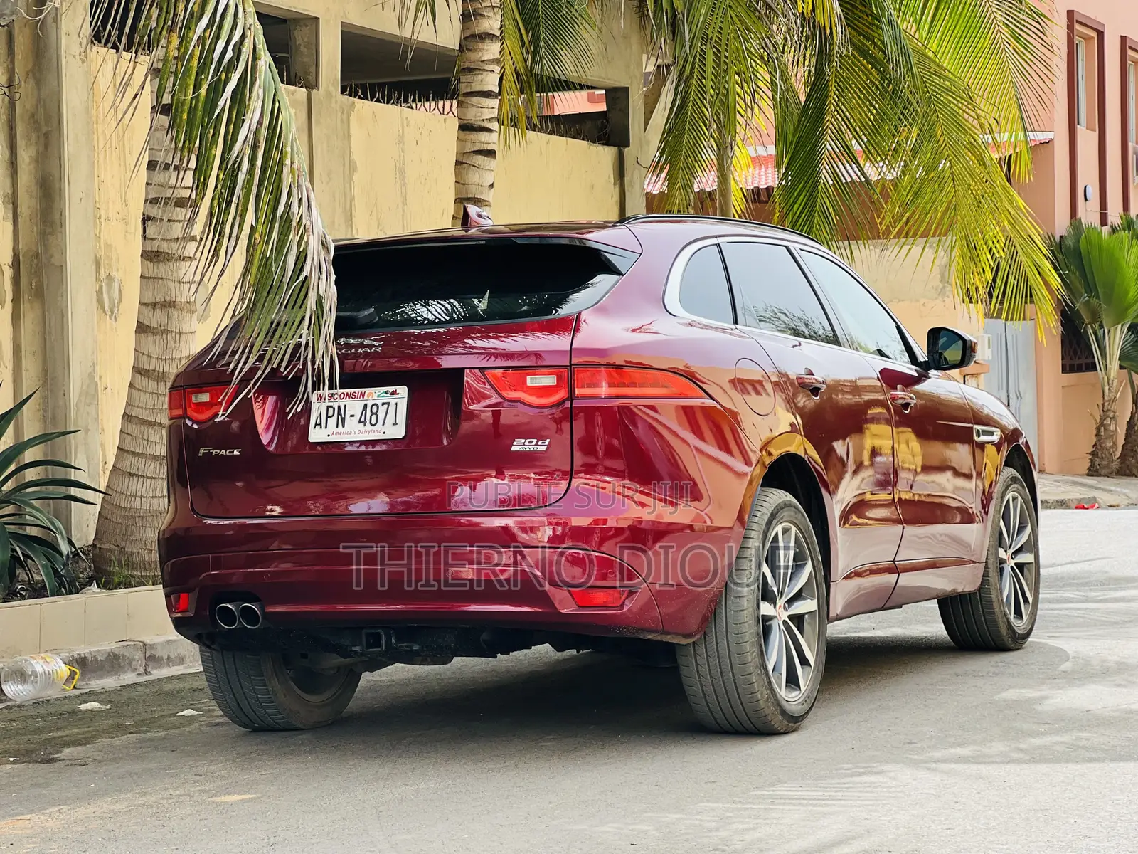 Jaguar F-Pace 2017 Rouge