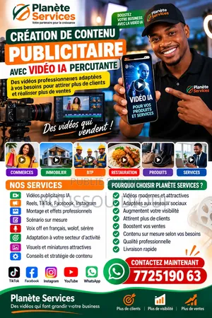 Service De Création De Contenu