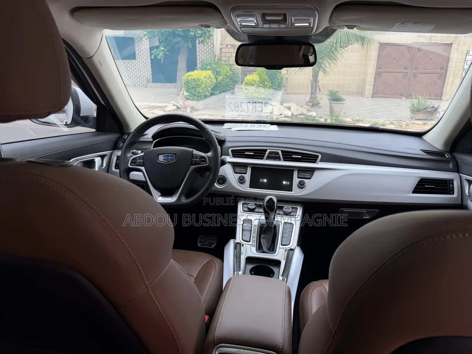 Geely Boyue 2017 Blanc