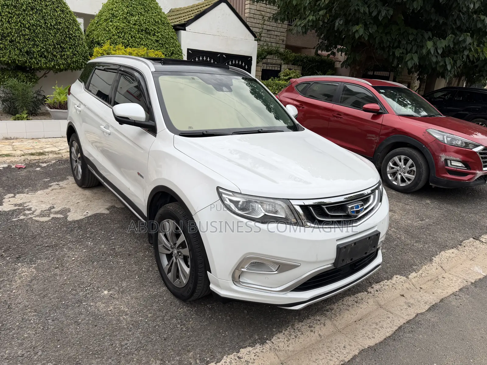Geely Boyue 2017 Blanc