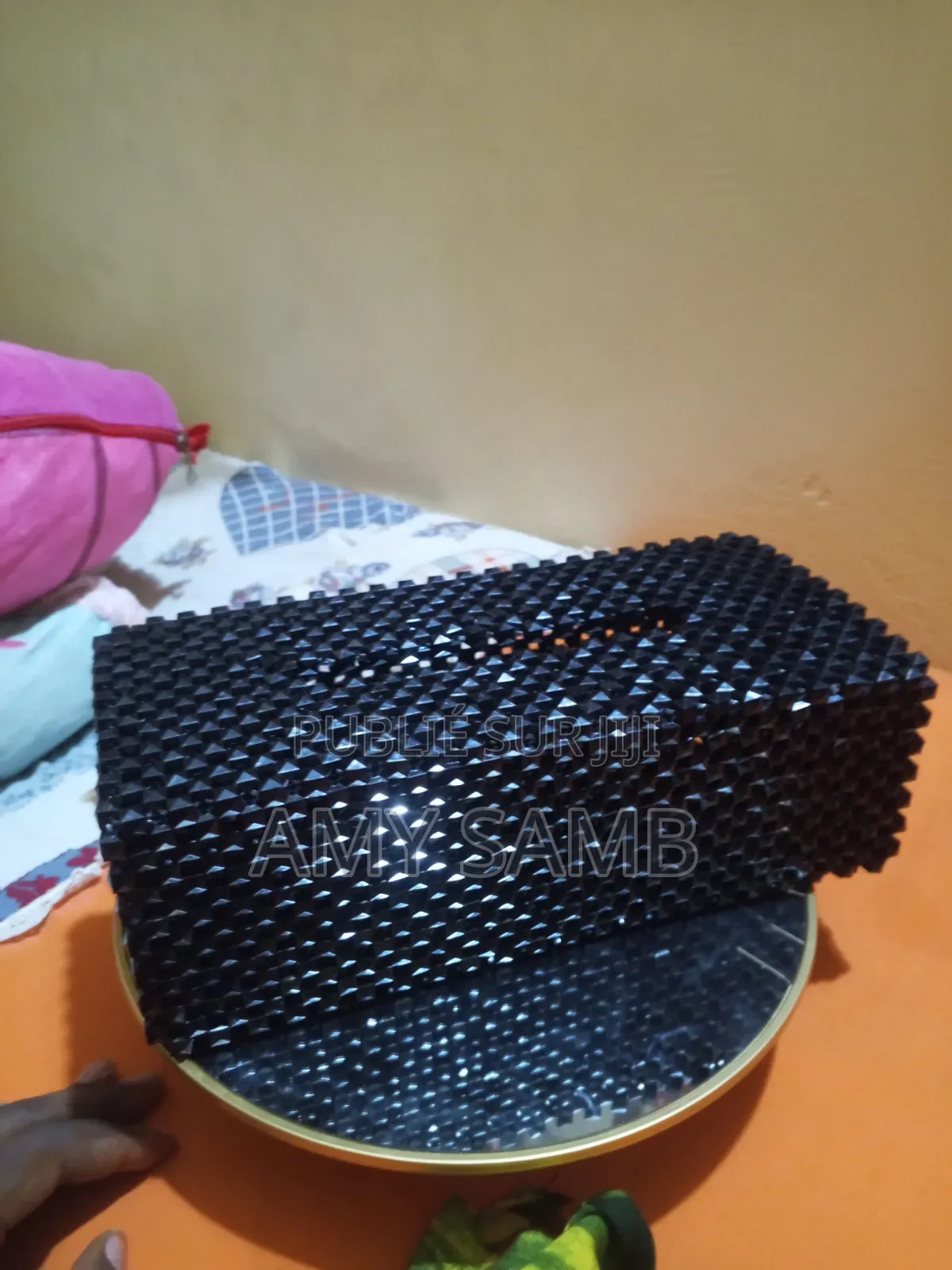 Porte Mouchoirs en Perle Fait Main