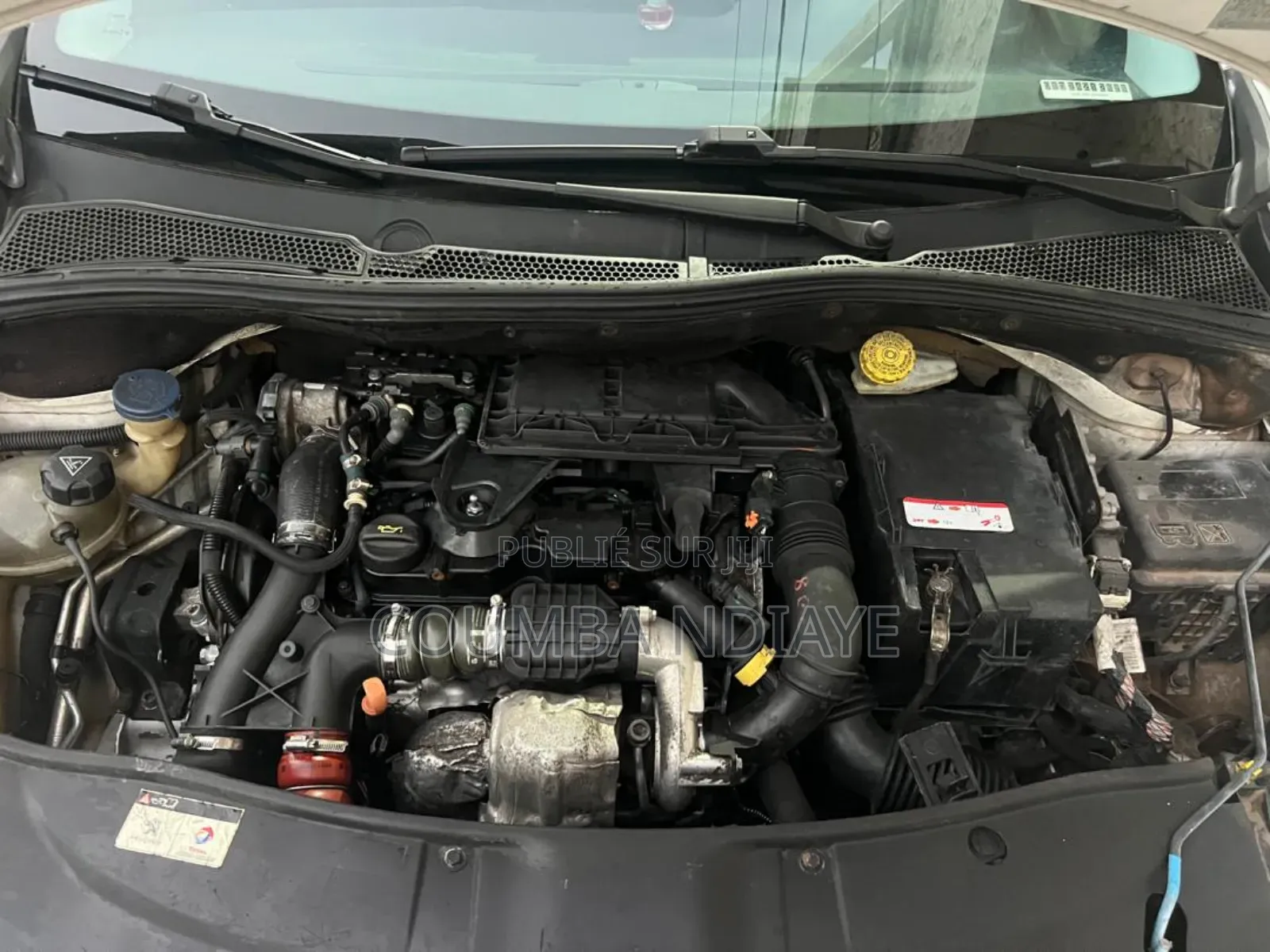 Peugeot 2008 2016 Blanc cassé