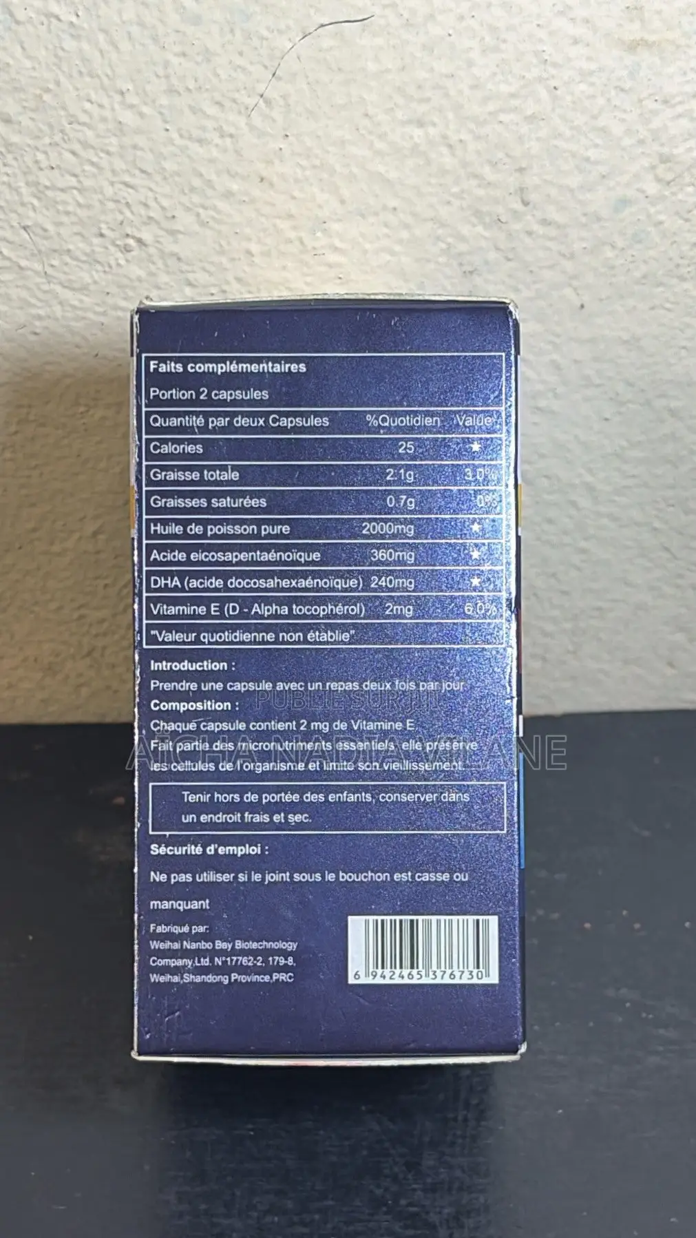 Complément Alimentaire OMÉGA 3
